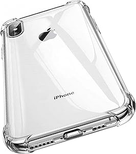 iPhone Xs Max Cases - iPhone Xs Max Case Clear - iPhone X Max Case- Slim iPhone Xs Max Case - Transparent Cover with Anti-Shock Protection for iPhone Xs Max 6.5"(2018) (Crystal Clear)