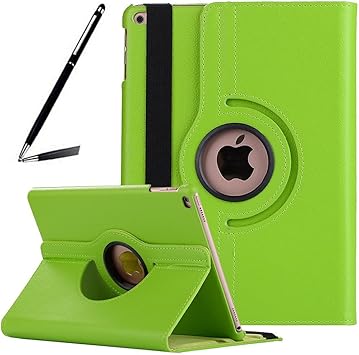 Amazon h Ipad 9 7 第6世代 18 ケース 手帳型 Ipad Air Air2ケース 質感抜群のpuレザー 素敵なlychee模様 360自由回転可能 調節可スタンド機能付き 固定バンド 脱落防止 アイパッドipad 5 Ipad 6 18春発売 New Ipad 9 7 第6世代 専用 9 7インチカバー