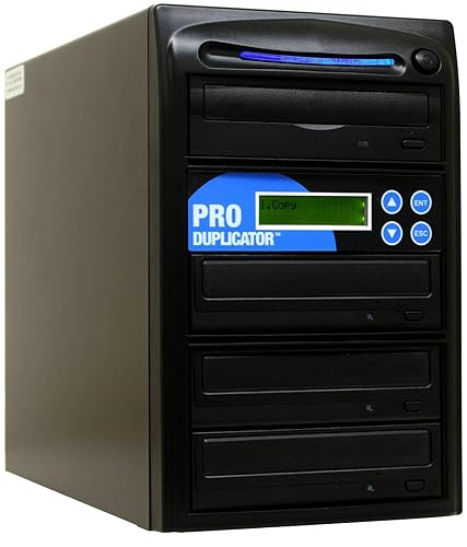 Produplicator 1 to 3 24X Burner CD DVD Duplicator - Standalone Copier ...