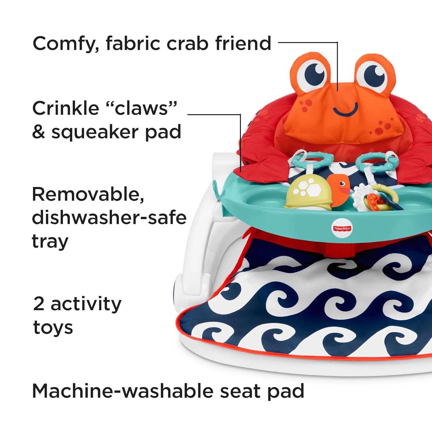 crab sit me up floor seat