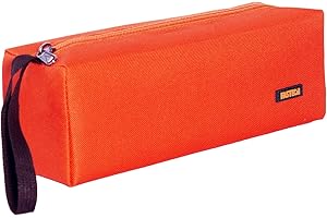 FASTECH 1-Pack Zipper Utility Tool Bag，Small Zipper Bags/Multi-purpose Tool Pouch Tote Bags Storage Organizer for Screwdrivers,Pliers,Nut Drivers Gifts to Men/Women. (Red)