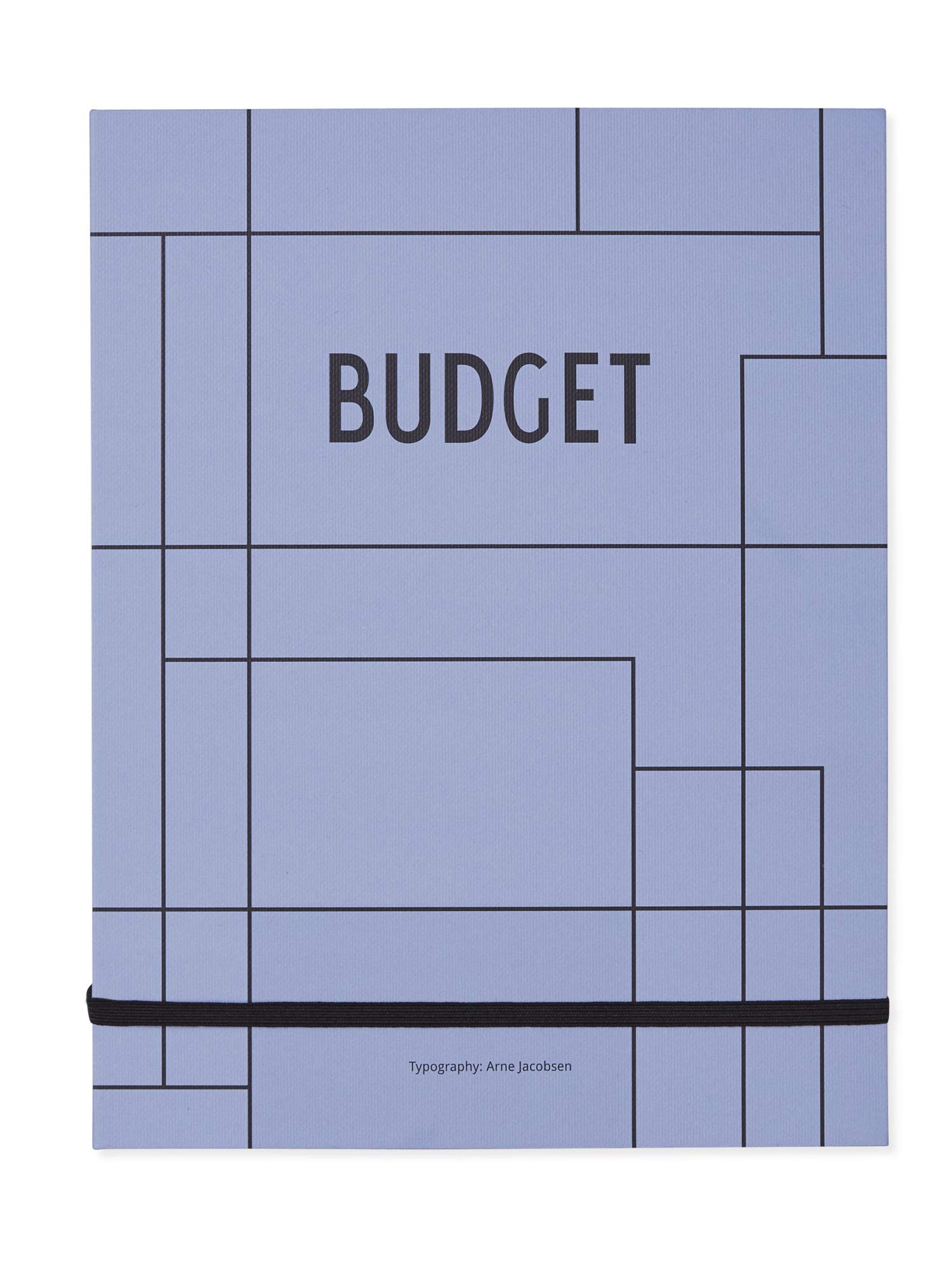 Design Letters Hardback Finance Budget Planner Book and Receipt Organiser, Perfect for Planning Money Expenses, Personal Tracker for Occasions and Events, 70201009BUDGET_FBA — image 1