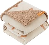 Feandrea Waterproof Dog Blanket Reversible Sherpa Fleece 152 x 127 cm