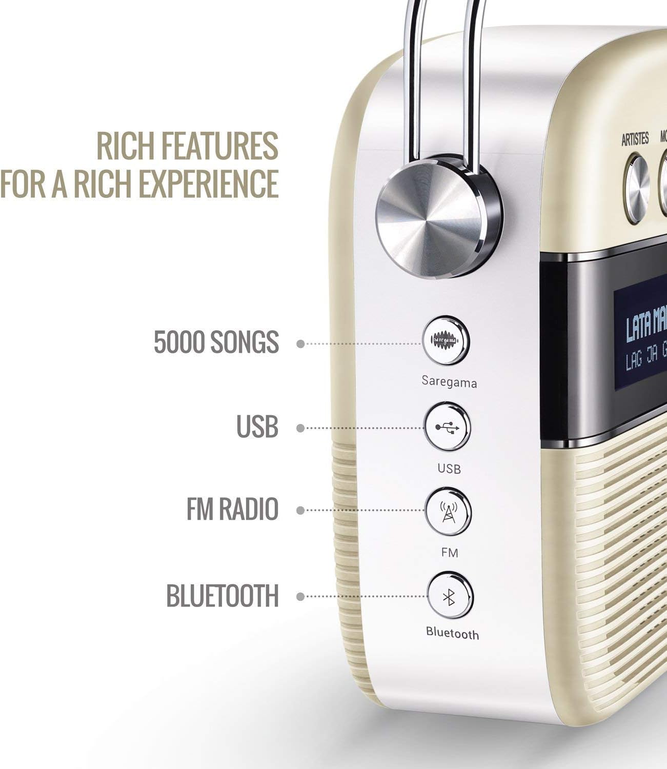 saregama music system