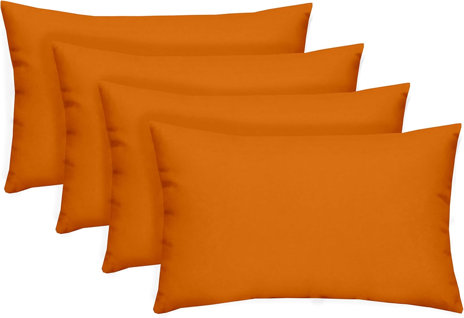 orange rectangle pillow