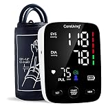 CareLiving Blood Pressure Monitor, Upper Arm Blood Pressure Monitors for Home Use, 2x199 Readings Memory, Adjustable Arm Cuff 8.7"-16.5", Large Display with LED Background, Light Storage Bag