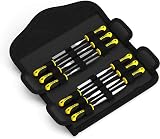 TARIST 12Pcs Needle File Set with Tool Bag – 6 Jeweler Files & 6 Steel Files view 2