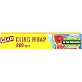 Glad ClingWrap Plastic Wrap - 200 Square Foot Roll (Package May Vary)