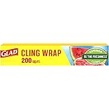 Glad ClingWrap Plastic Wrap - 200 Square Foot Roll (Package May Vary)