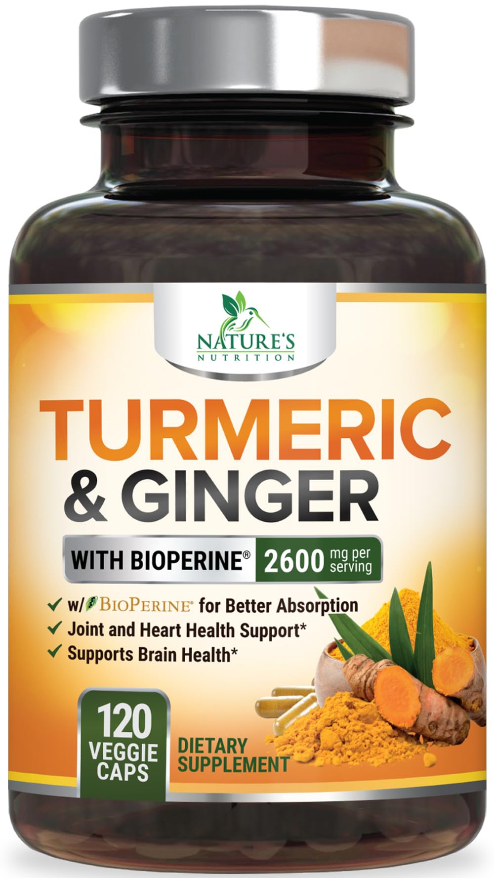 Turmeric & Ginger 2600 mg