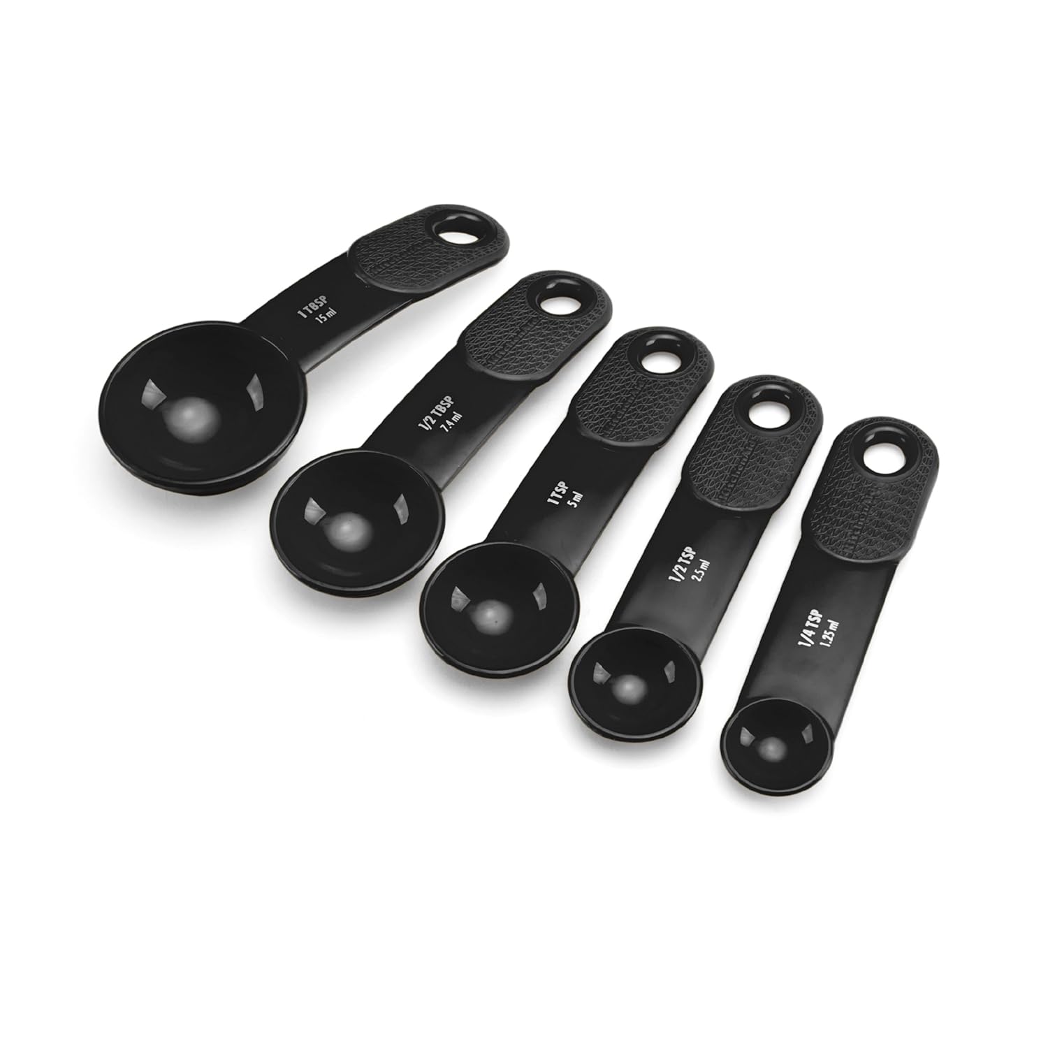 Kitchenaid Plastic Measuring Spoons Set of 5 Ocean Blue Measuring Spoon Sets Home & Kitchen