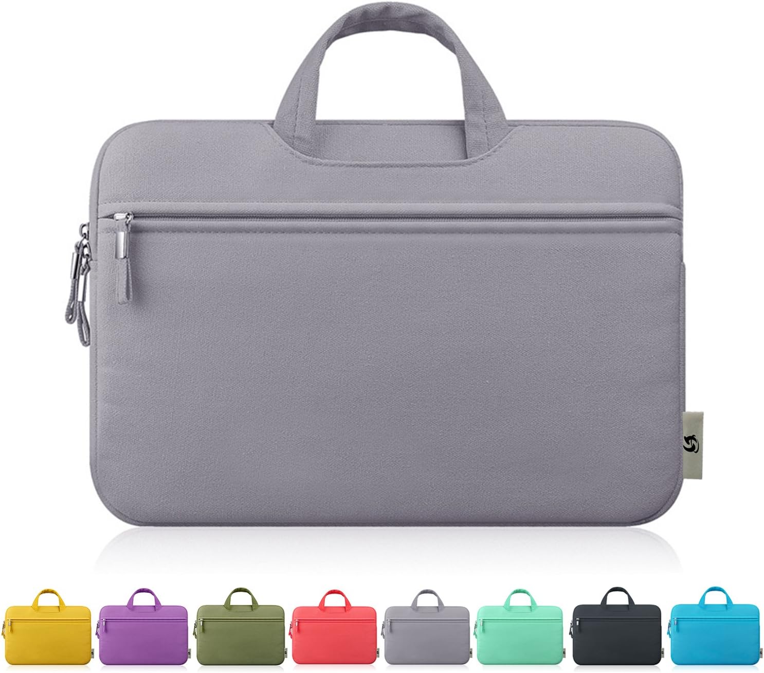 Litop 15.4 Inch Canvas Fabric Laptop Sleeve Bag Case Cover