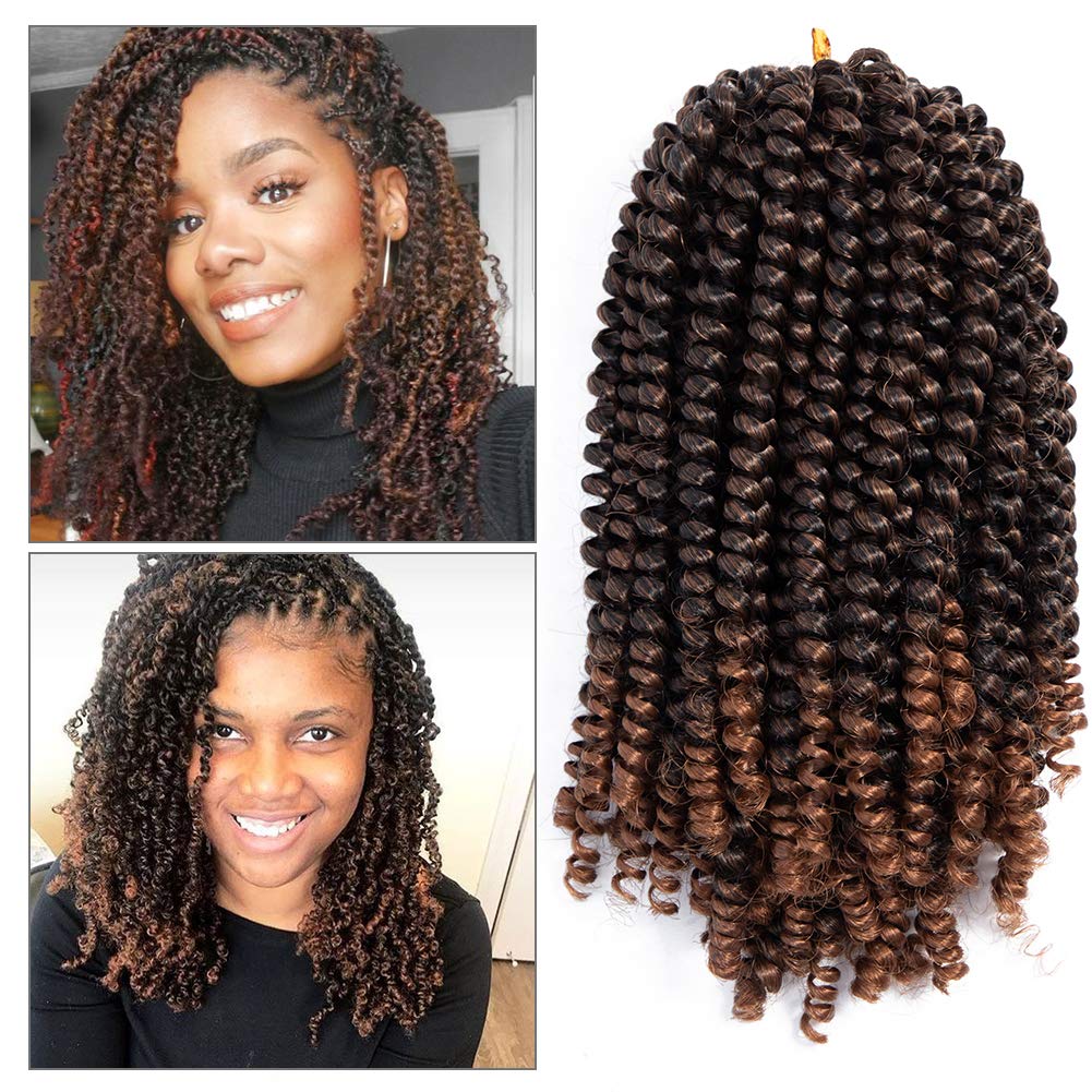Mother S Day S Spring Twist Crochet Hair 1pack 8inch Fluffy Twist