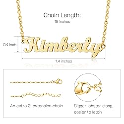 Ldurian Custom Name Necklace | Kimberly Name