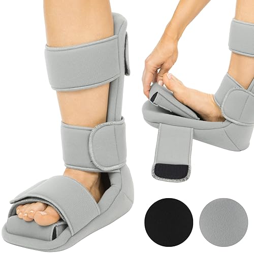 Vive Plantar Fasciitis Night Splint Plus Trigger Point Stretch