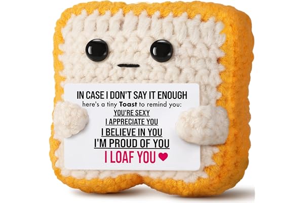 Anniversary Wedding Gifts for Him, Husband, Boyfriend - Valentines Day Romantic Gift for Her, Wife, Girlfriend - Funny"I Loaf You" Sentimental Keepsake - Cute Christmas Decor & Stocking Stuffer