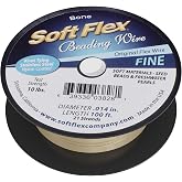 Soft Flex 21 Strand Beading Wire - Fine 0.14 Diameter - 100 Feet Design Wire