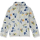 Amazon Essentials Disney | Marvel | Star Wars | Princess Girls and Toddlers' Polar Fleece Full-Zip Mock Jackets
