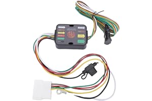 Cryfokt Trailer Wiring Harness T Connector, Vehicle Side, Hitch Harness 56291 for Passport 2019-2025, 4 Prong Trailer Light P