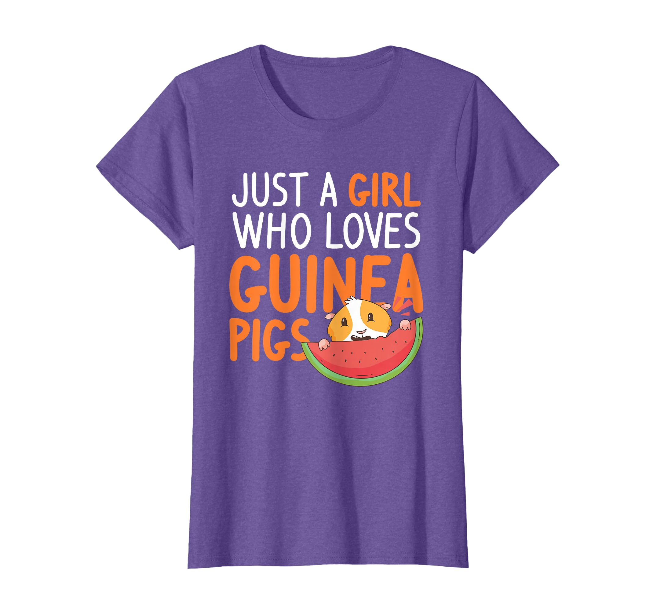 Just A Girl Who Loves Guinea Pigs Pet Animal Guinea Pig T-Shirt