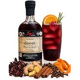 Joy's Island Spice Sorrel Hibiscus Elixir &ndash; Non-Alcoholic Cocktail &amp; Mocktail Mixer, Jamaican Caribbean Sorrel Drink with Hibiscus, Ginger, Cinnamon &amp; Cloves &ndash; Award-Winning &ndash; 25.4 fl oz