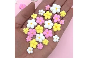 Royal Icing Blossoms | Icing Flowers | Mini Edible Flowers | Edible Roses | White Flowers | Icing Flowers | Sprinkle Mix | Cake Sprinkles | Wedding Flowers | Bulk Sprinkles | by Simply Sucré (54 Flowers, Spring Blossoms)