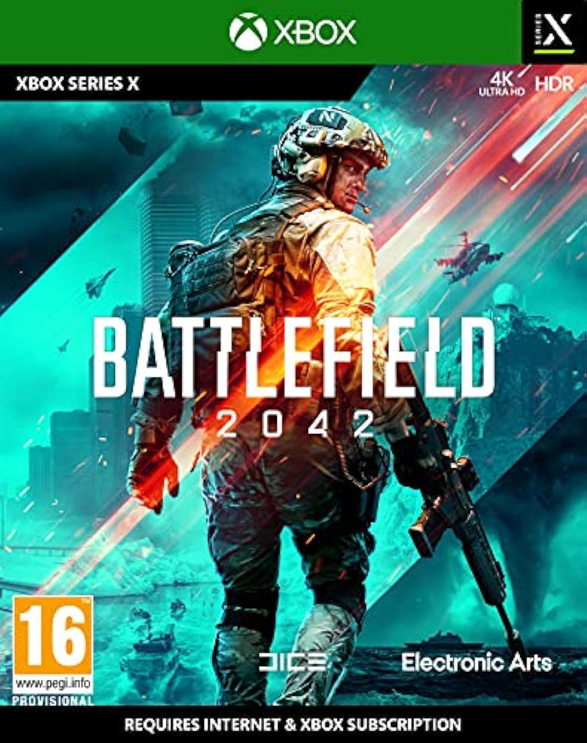 Electronic Arts Battlefield 2042 (Nordic) 238J7W Black