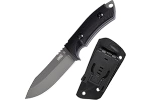 KHU Fixed Blade Knife Tactical, Hunting Knife Survival D2 Steel G10 Handle, Outdoor Hunting Camping Accessories Camping Gear 