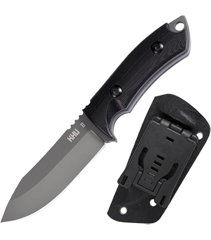 RUKO RUK0080 5-Inch Blade Hunting Knife with Delrin Deer
