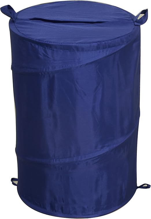 Optimal Products Heavy Duty Pop Up Laundry Hamper Basket Bin Storage