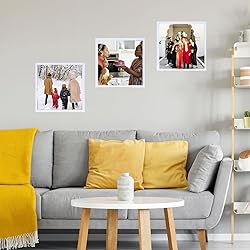 JCJMY 10x10 Picture Frame White for Wall