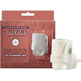 MRS. MEYER'S CLEAN DAY Scented Oil, Fall Leaves, 1 Warmer and Refill | Freshens Home with Premium Scent, Plug-In, Diffuser &amp; Air Freshener Kit, Recyclable Glass Refills, 67 fl oz Refill