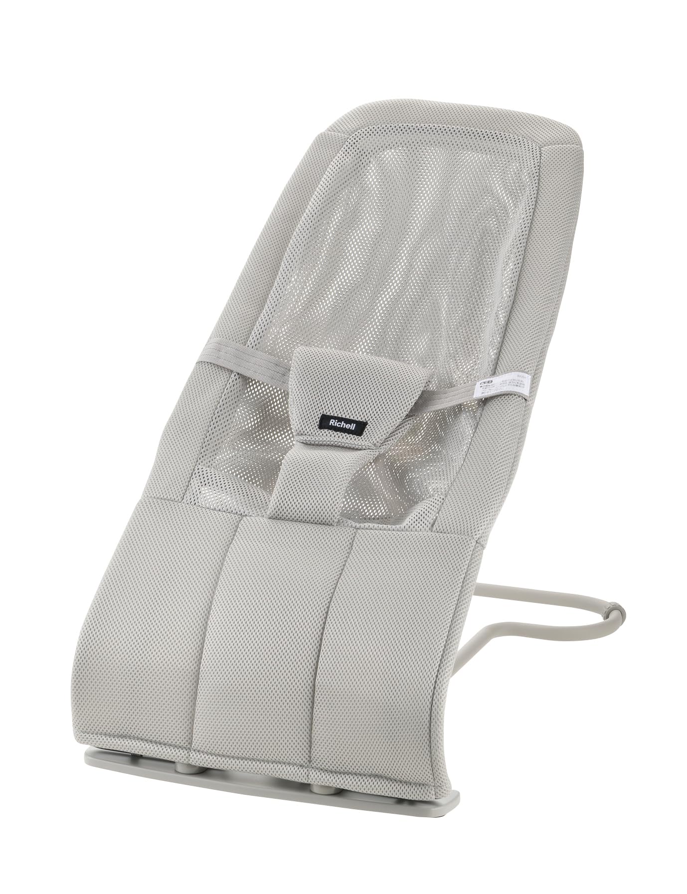 リッチェル(Richell) バウンシングシートN ライトグレー 対象月齢：1カ月～24カ月頃 折り畳み可能商品画像