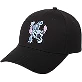 Disney Unisex-Adult Lilo and Stitch Baseball Cap, Snapback Hat for Women