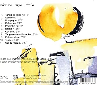 Maximo Pujol - Maximo Pujol Trio (7798010670773)