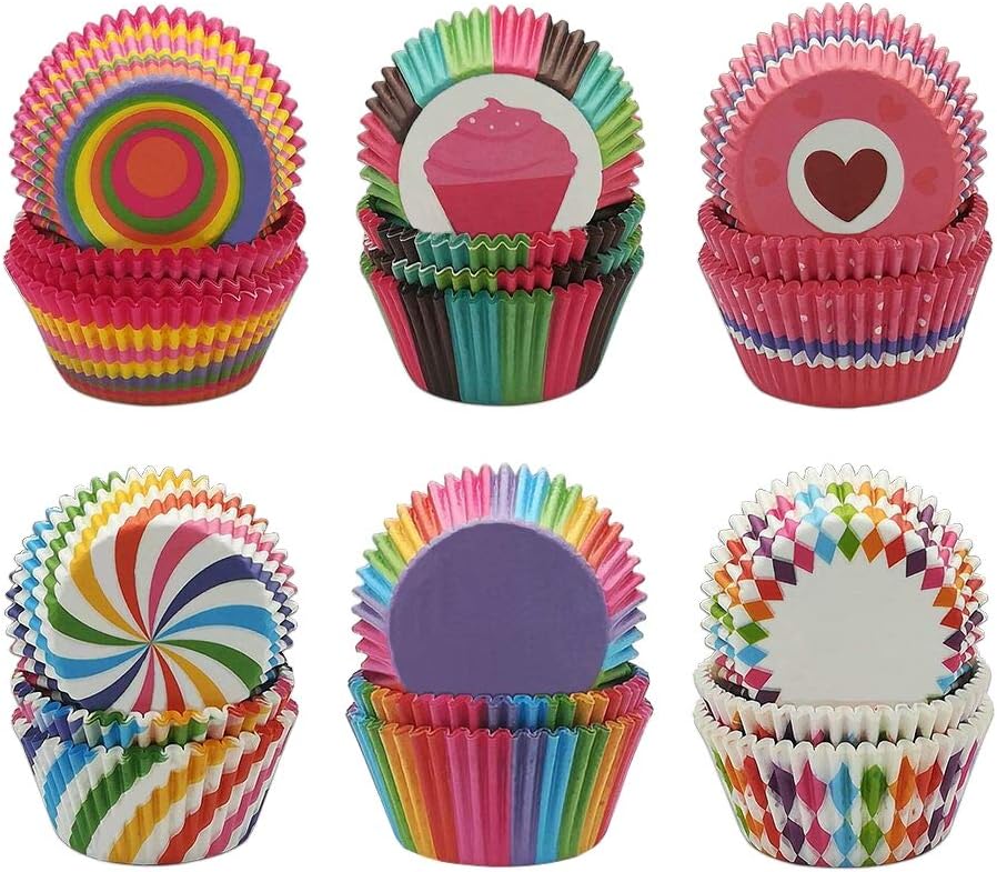 Cupcake Liners, Disposable Paper Baking 