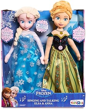 elsa and anna singing