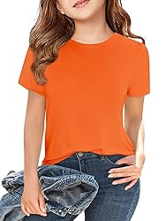 Girls Short Sleeve T Shirts Kids Summer Tops