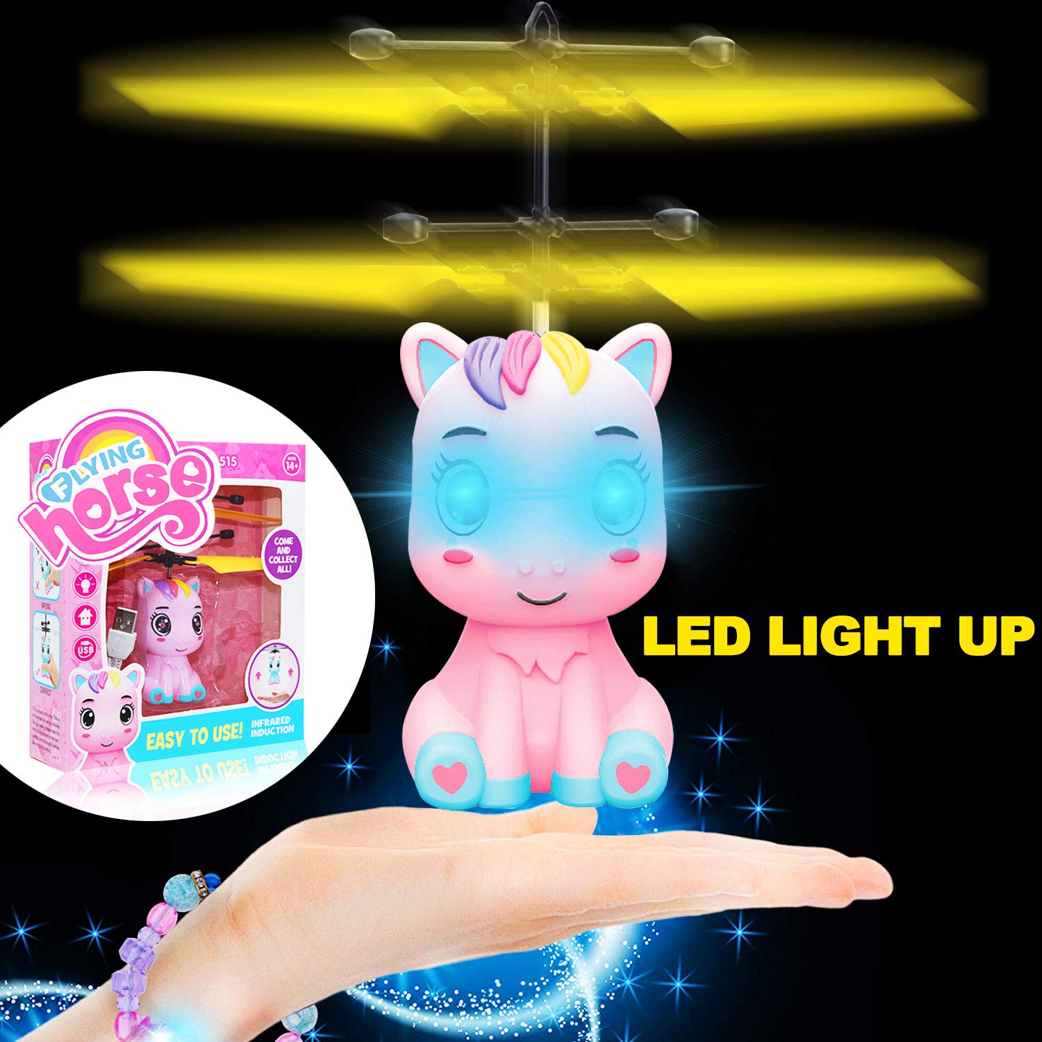 light up flying ball