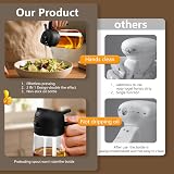 Sweet View 2-in-1 Oil Sprayer and Dispenser 470 ml Black Glass Bottle view 5