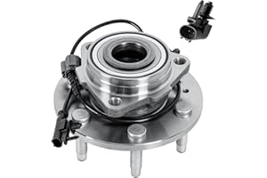 EVERESTWAY 515096 4WD Front Wheel Hub Bearing Assembly w/ABS Compatible with Chevrolet Chevy Silverado Suburban Avalanche Tahoe Cadillac Escalade 1 PC