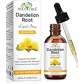 Dandelion Root Extract Drops,Liquid Organic Dandelion Root Supplement for Liver Health | Vegan | Gluten Free | Sugar Free | Non-GMO (1)