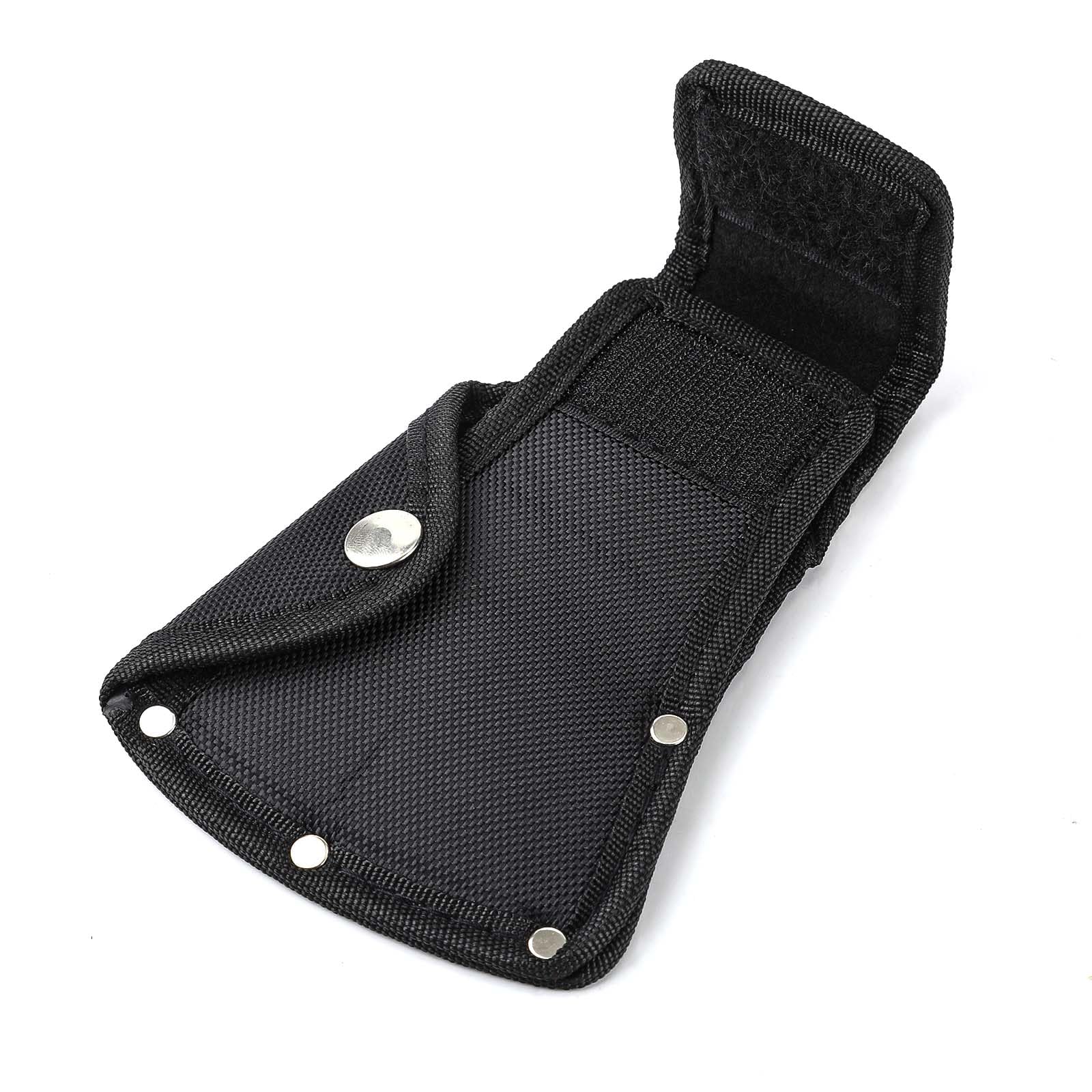 lasuroa Axe Head Cover, Hatchet Sheath Axe Holster Double Snap Ax Protective Cover Camping Axe Blade Cover Camp Axe Sheath Fit for 1.25Lb Axe Hatchet Protector for Outdoor Hiking