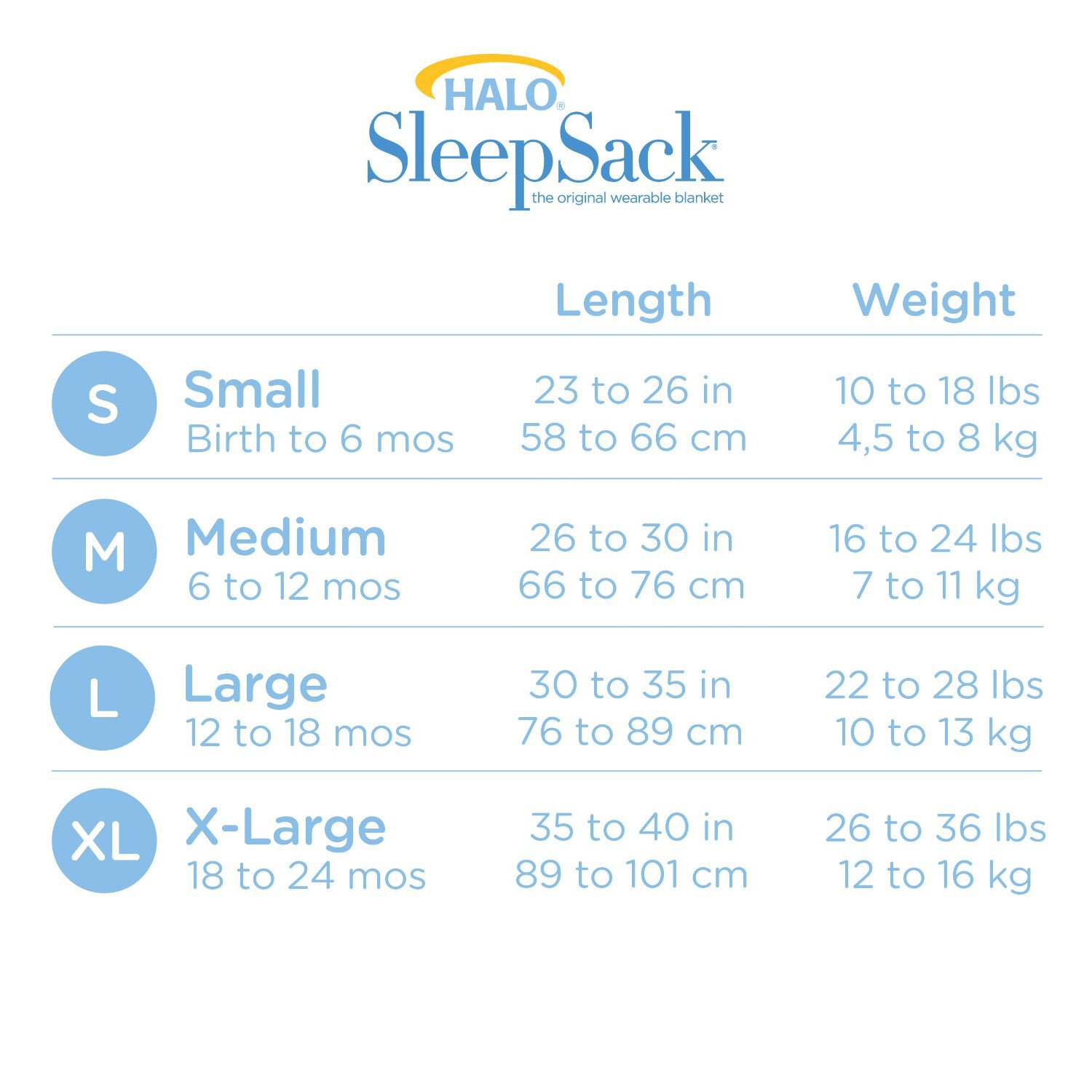 halo winter sleep sack large