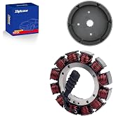 32amp Stator &amp; Rotor Fit For Harley Davison Dyna Electra Glide Low Rider Super Glide Sport Glide Tour Glide Softail Heritage Softail 1989-1999,29970-88 29957-81B