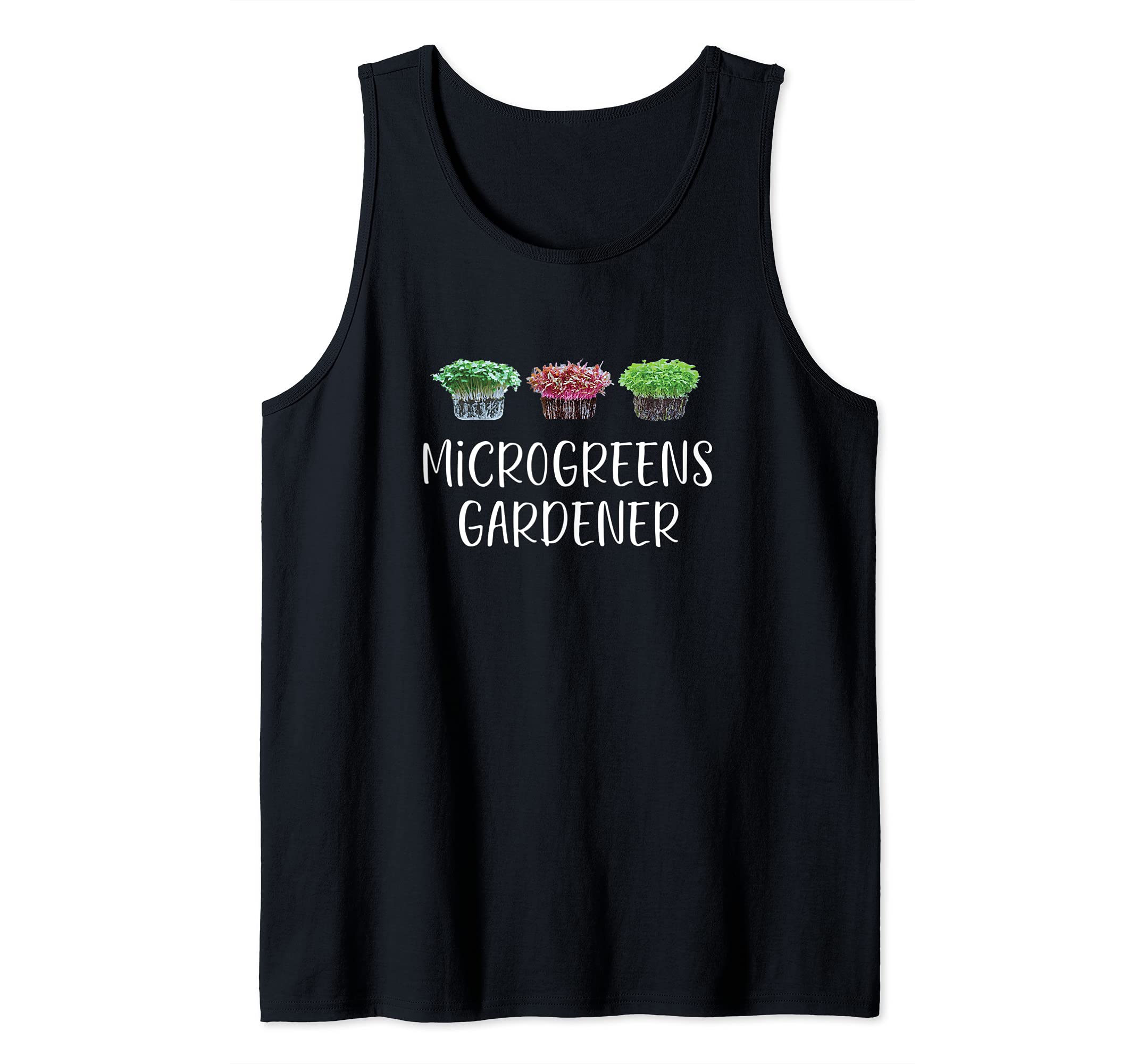 Microgreens Gardener Design Tank Top