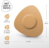 NOT JUST A PATCH Freestyle Libre 2 Sensor Covers 20 Pack Beige Water Resistant view 4