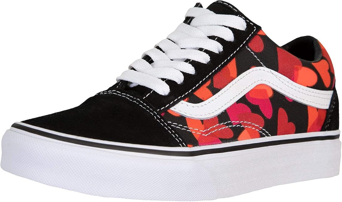 Vans old skool canvas black/true white au meilleur prix sur idealo.fr Vans Old Skool Valentines Hearts Baskets: Amazon.fr: Chaussures et Sacs