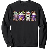 Dia De Los Muertos Coffee Cup Sugar Skull Day Of The Dead Sweatshirt