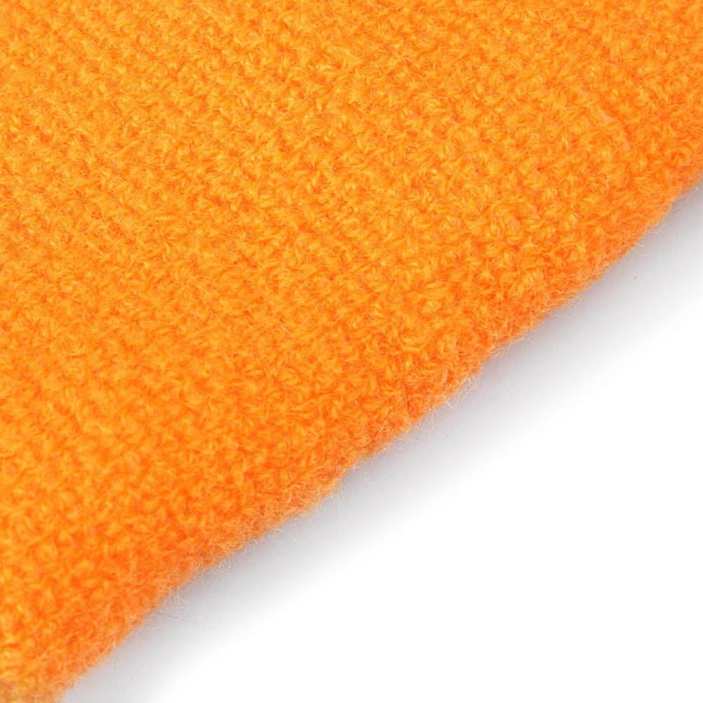 Mallofusa 10 Pack Colorful Sports Basketball Football Absorbent Wristband Party Outdoor Activity (Orange): Clothing